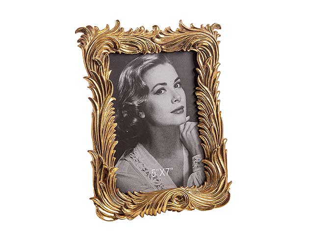 P.foto resina oro 18cm n25205