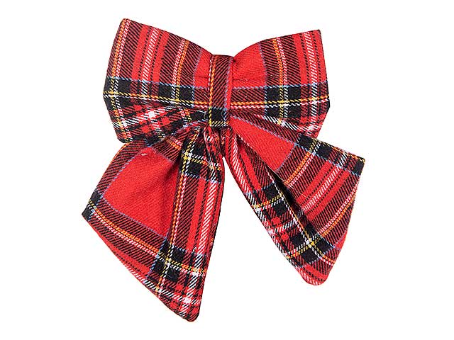 Fiocco tartan 13,5x10cm n25902