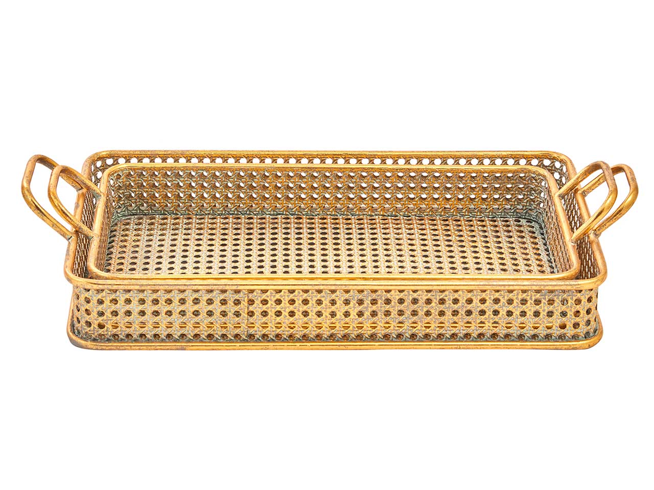 Vassoio - set da 2 vassoi misura 56x28x11cm