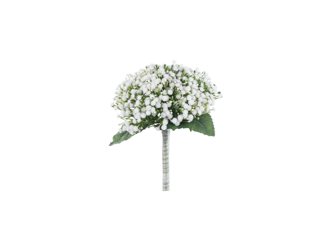 Bouquet di gypsophila colore bianco misura 30cm
