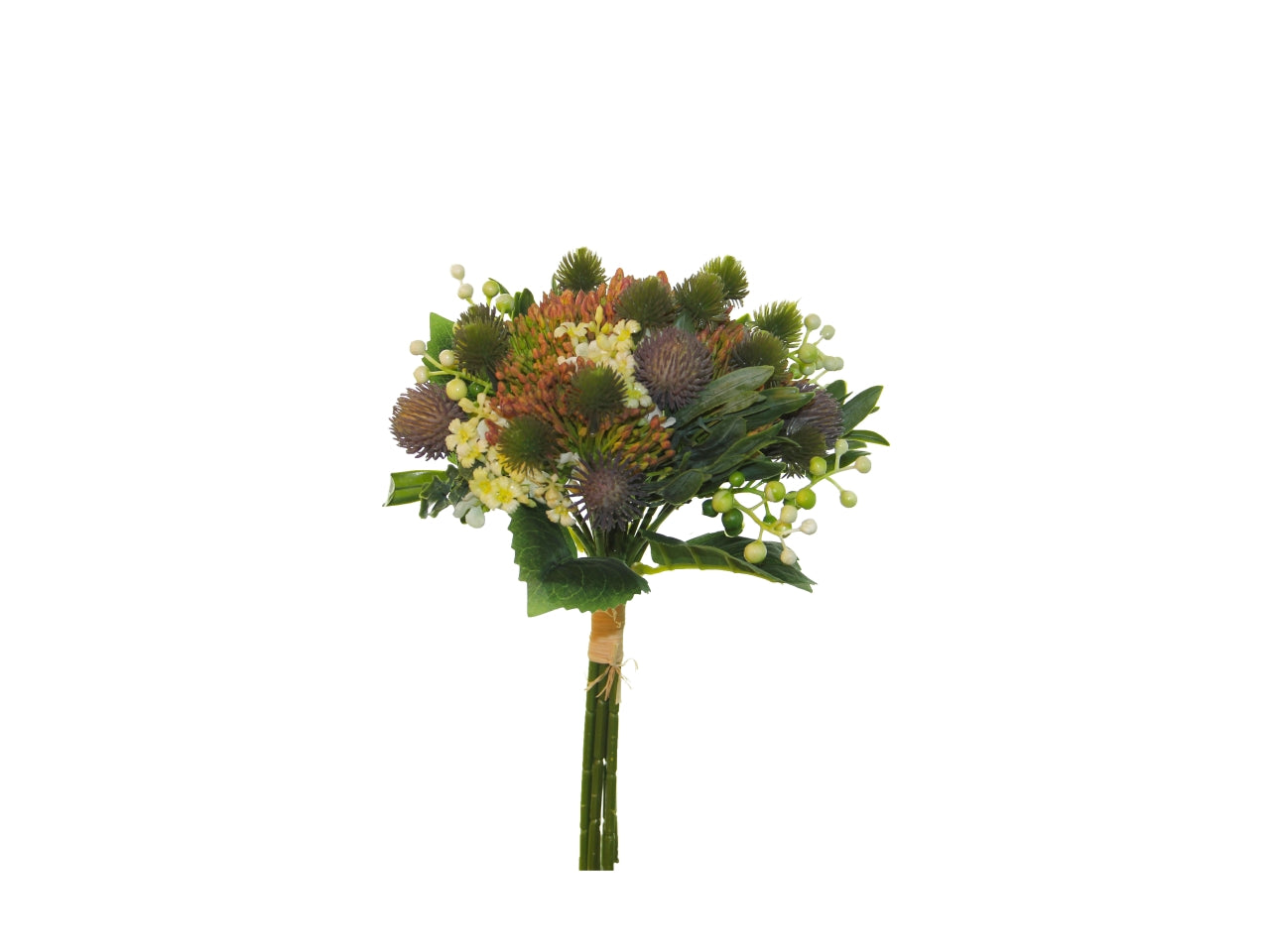 Bouquet esotico misura h.34cm colore lavanda
