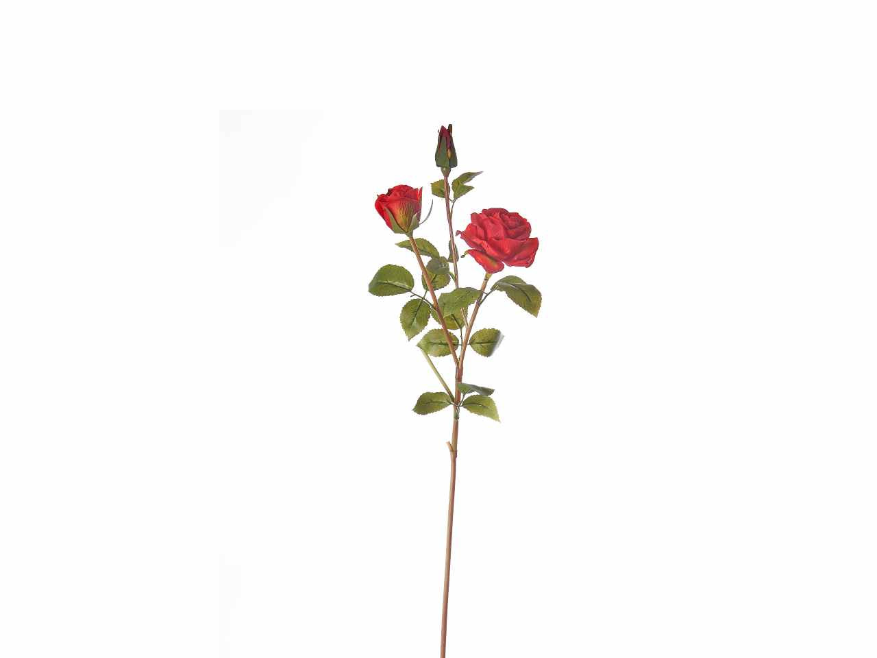 Fiore di rosa paris colore rosso x 3