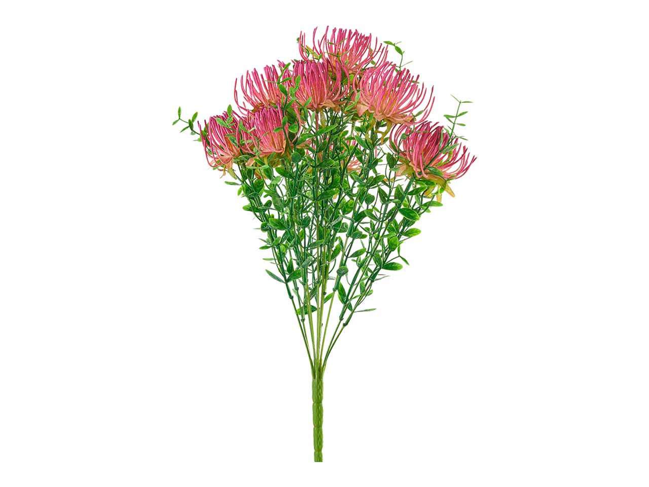 Protea rosa artificiale mazzo da 11 steli 50 cm - Arpimex