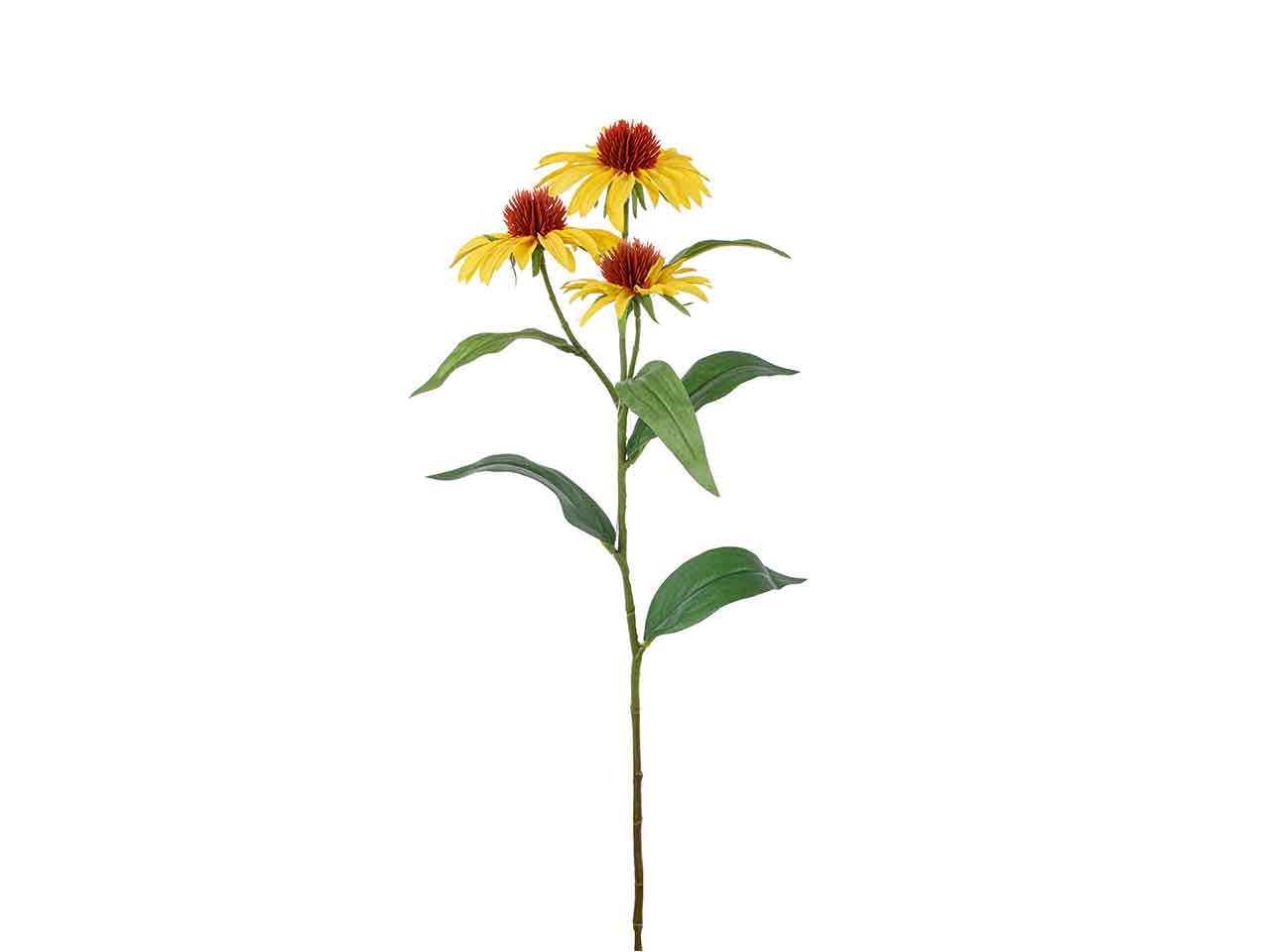 Tralcio di rudbeckia 65cm giallo a26411