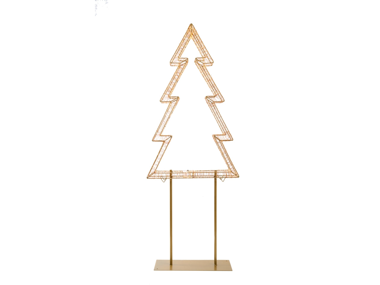 Albero di natale su base 160cm con 4800 microled