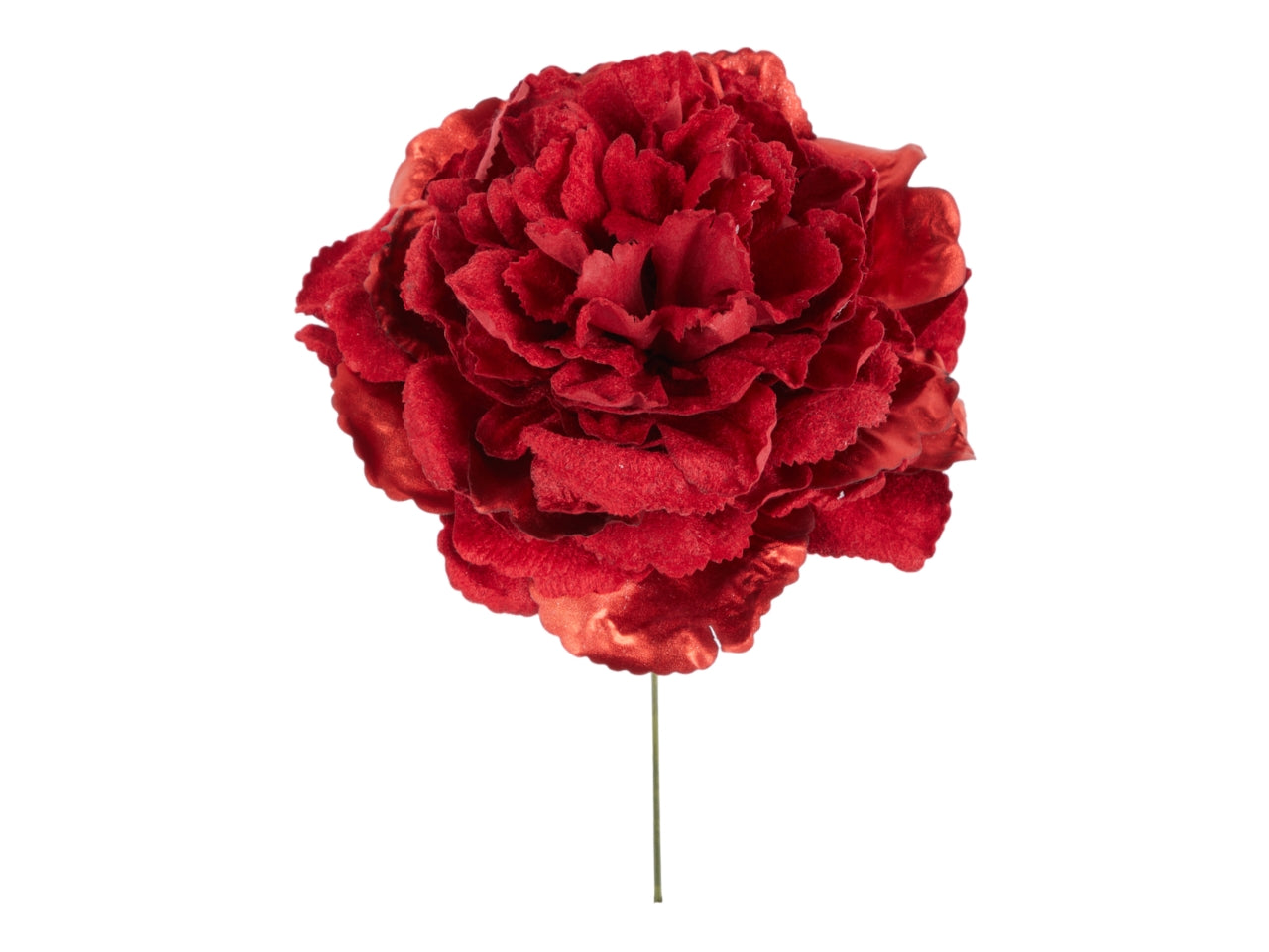 Pick peonia 23cm rosso