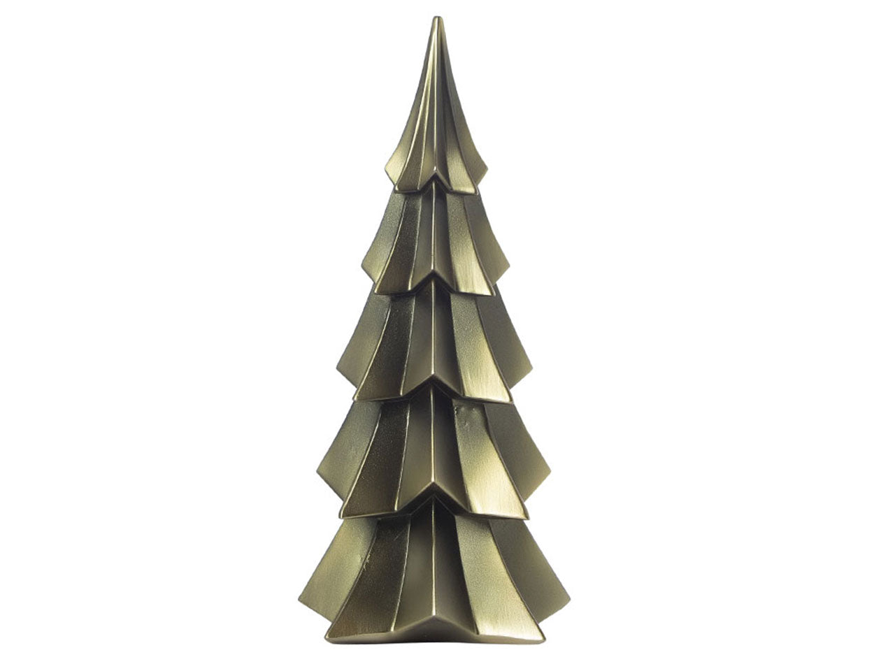 Albero di natale in metallo misura 38,5cm