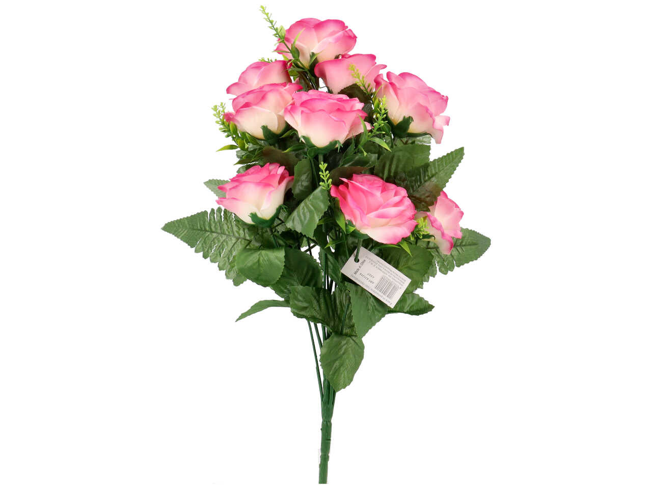 Mazzo frontale di rose x 9
