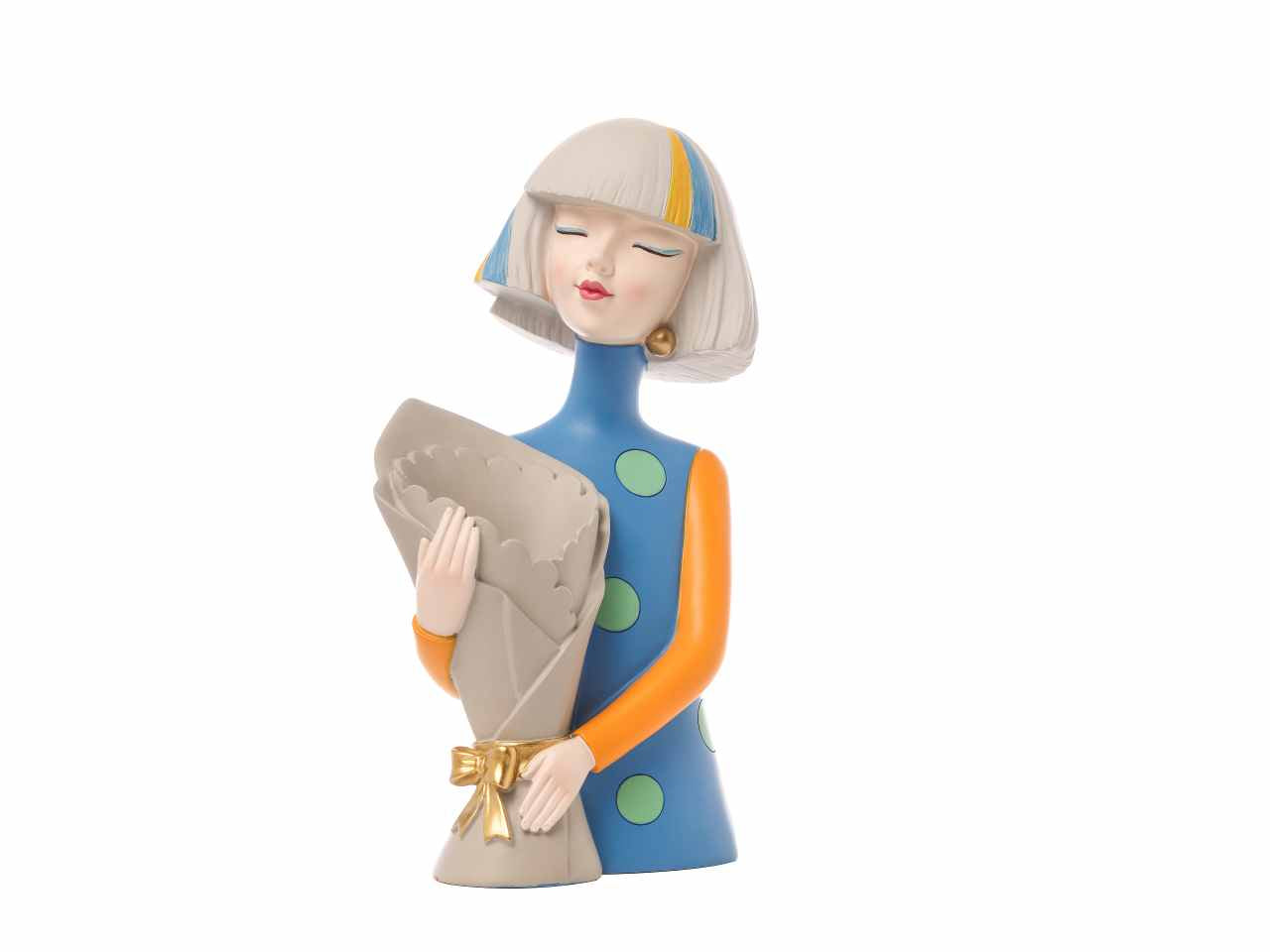 Girl portafiori 17,5x13x32cm a27879
