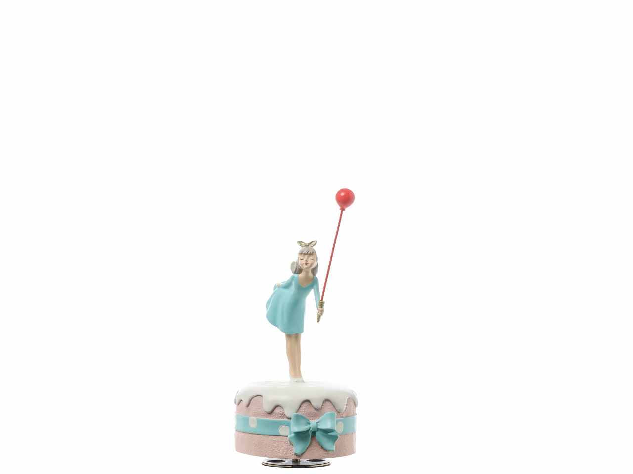 Carillon c/bubble lady h21,5cm a27890