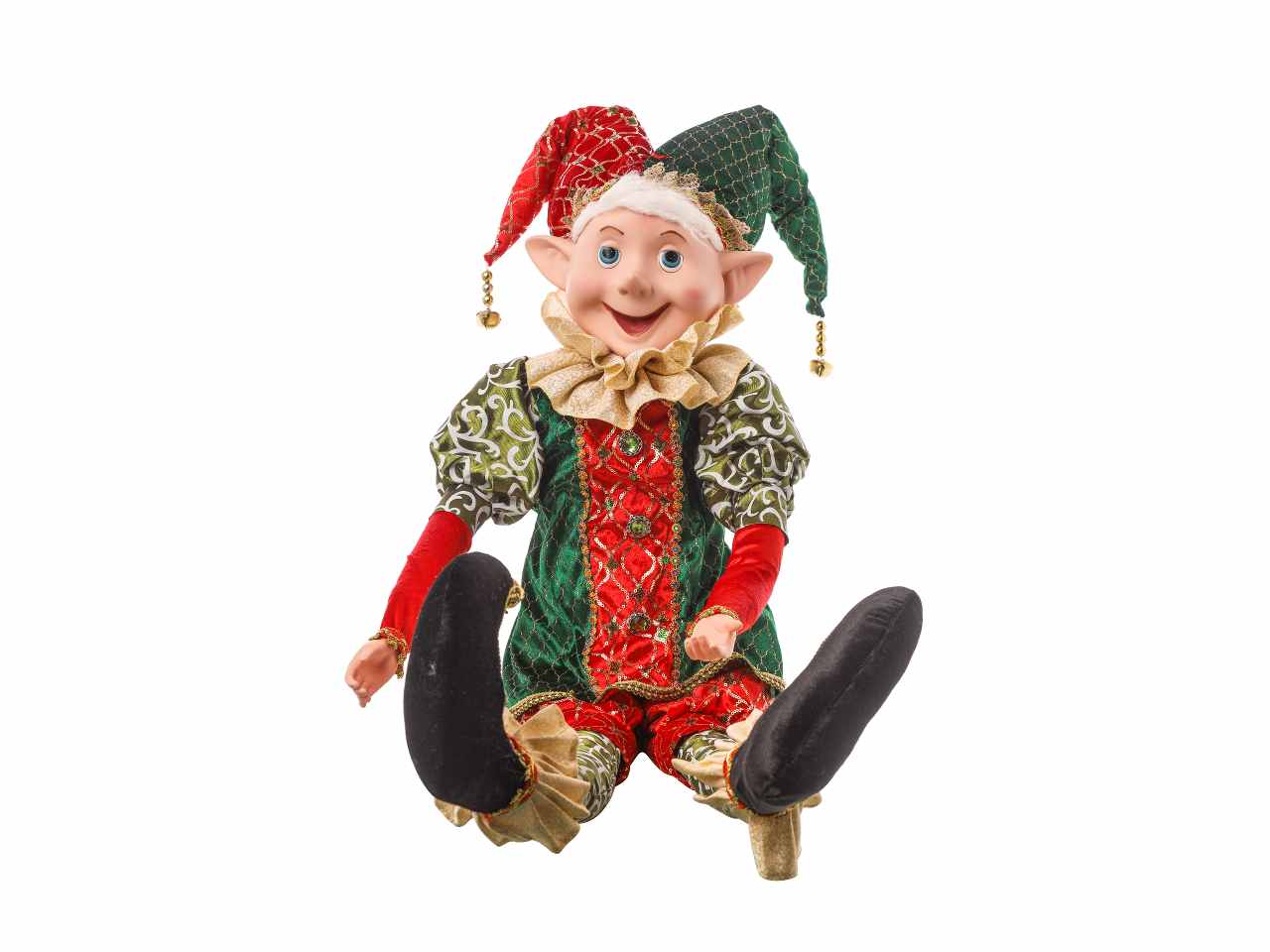 Elfo verde/rosso