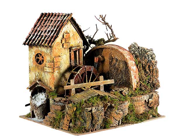 Acc.mulino ad acqua c/pompa 24x21x23cm11218