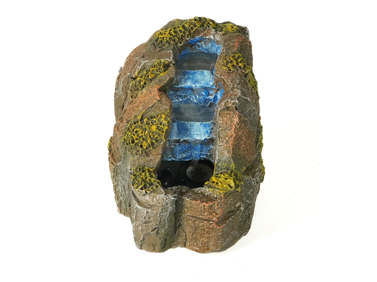 Cascata con pompa in resina misura 9x11x12cm