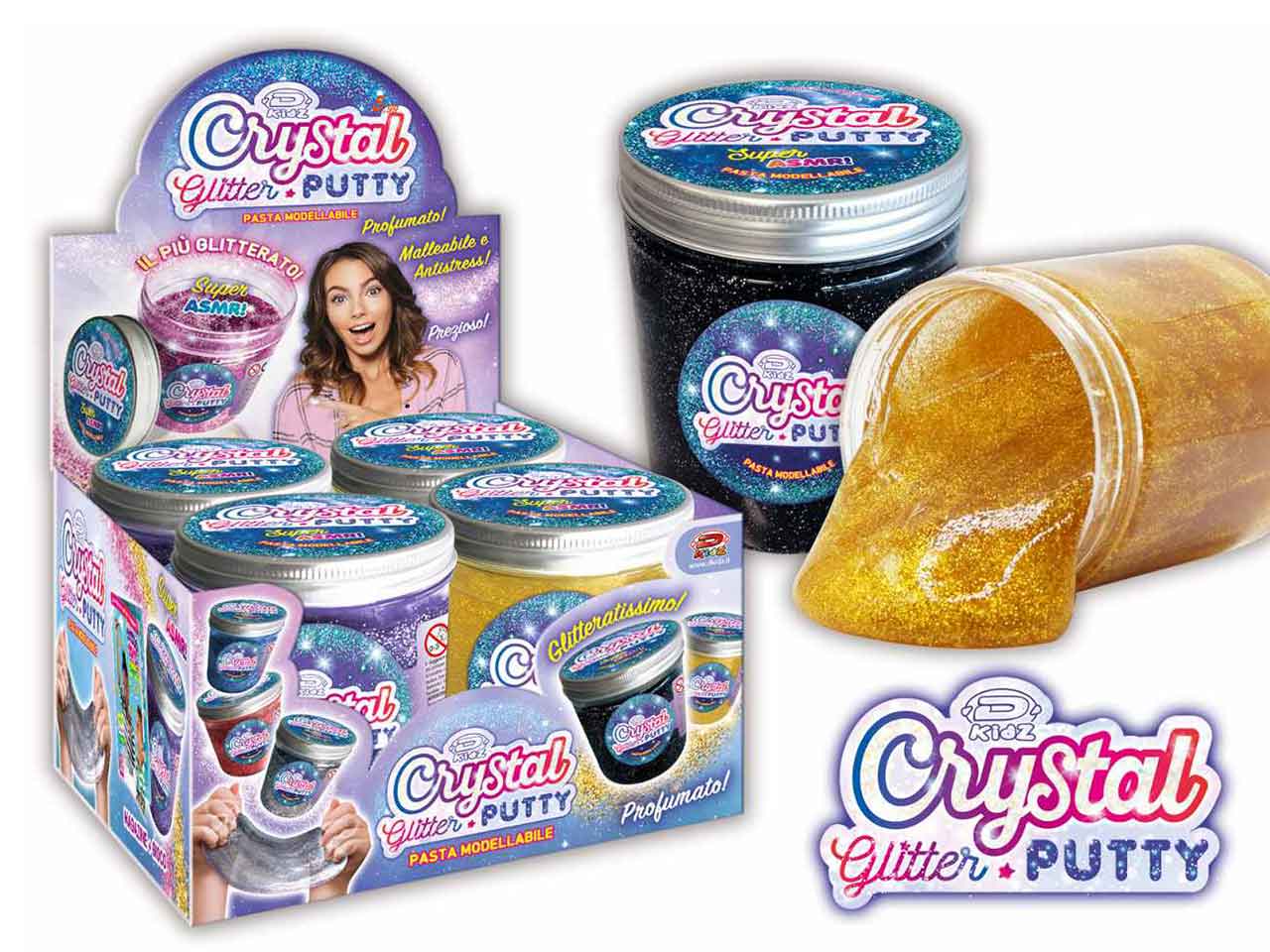 Crystal glitter putty dim1506p