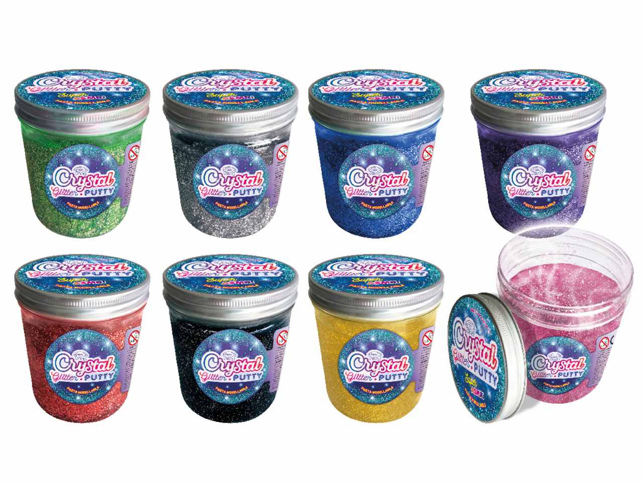 Crystal glitter putty dim1506p