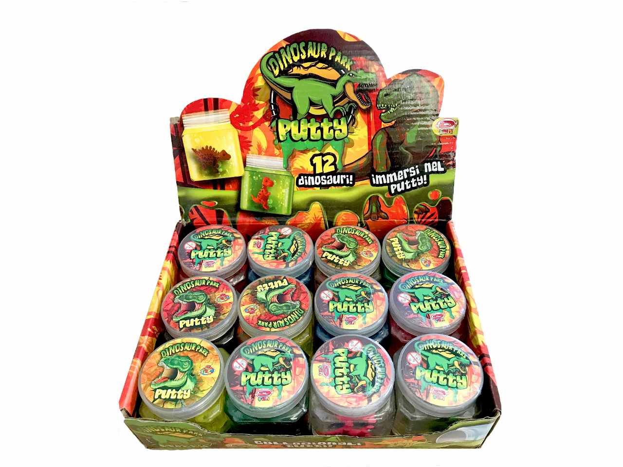 Putty dinosaur dip76022