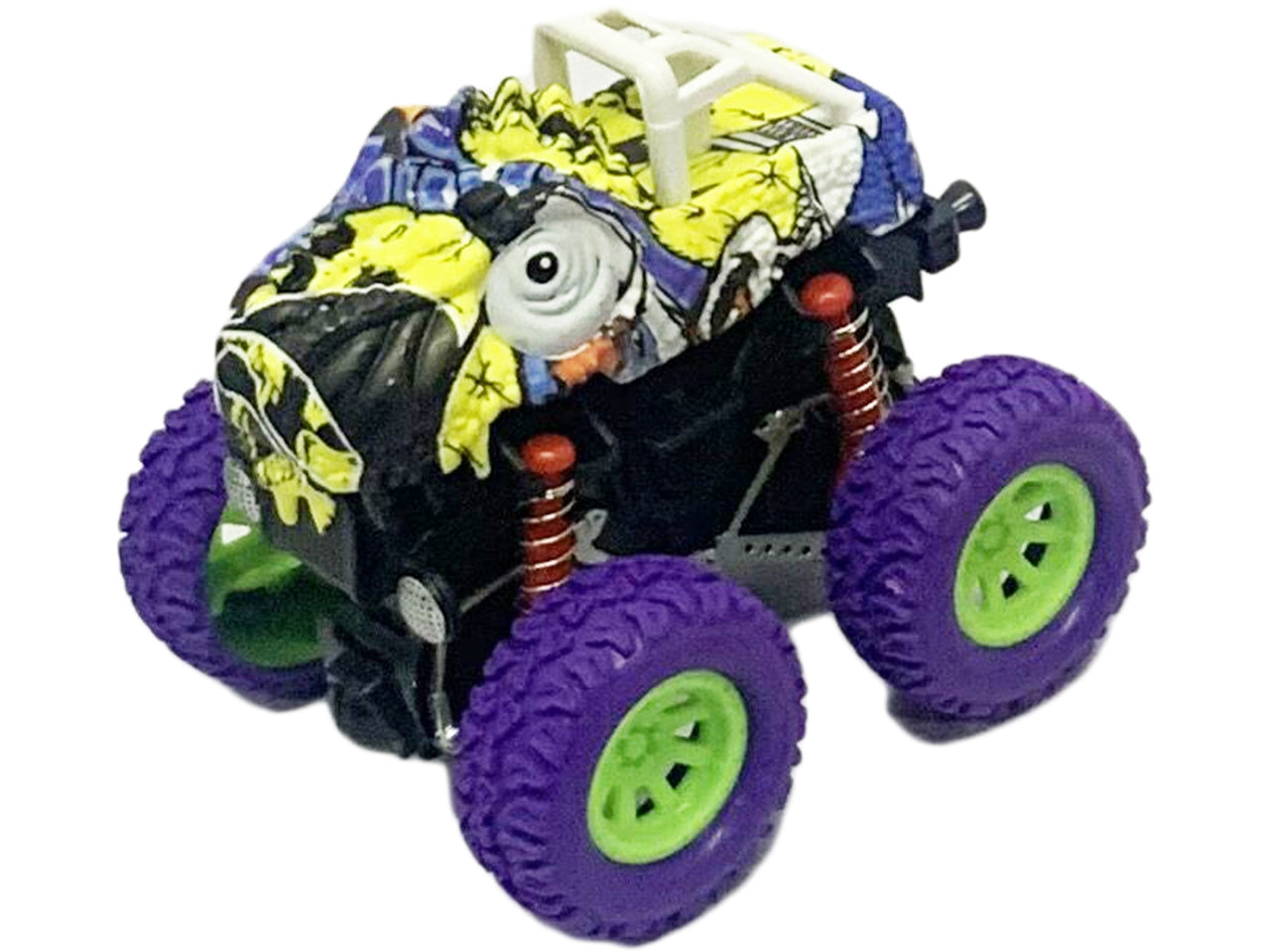 Graffiti monster car