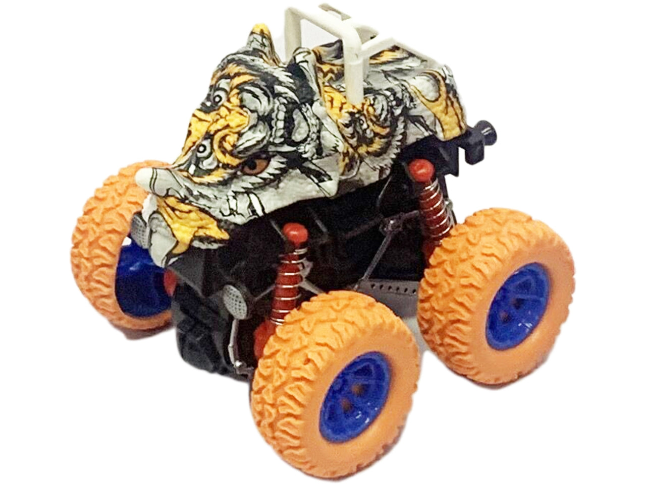 Graffiti monster car