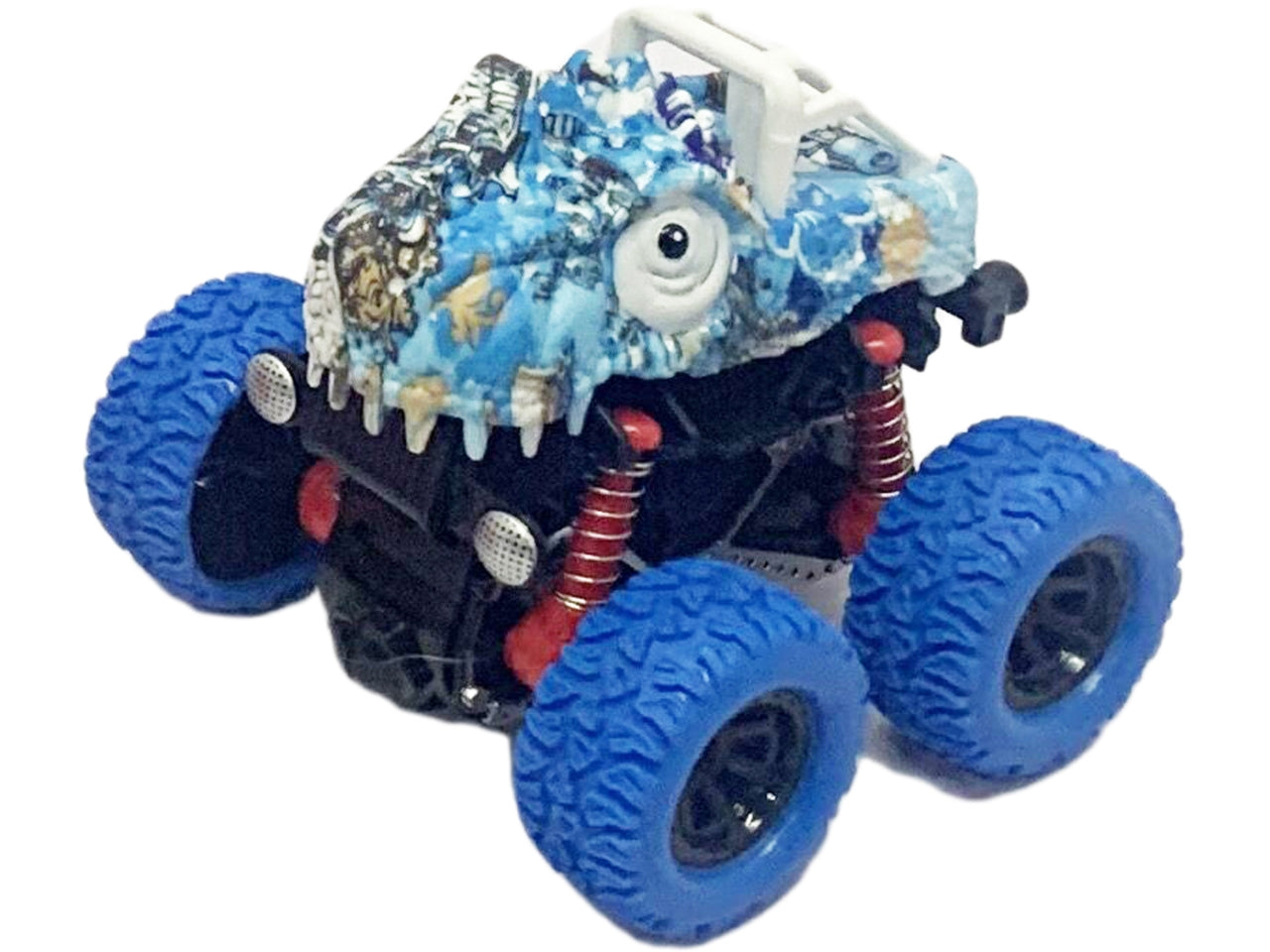 Graffiti monster car