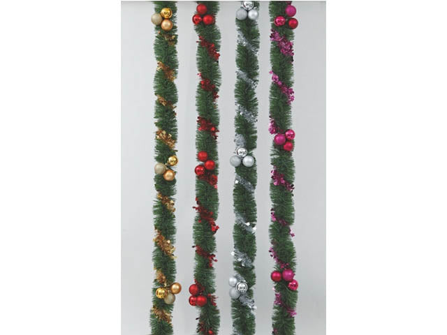 Fili decorativi verde 80x2,7mt
