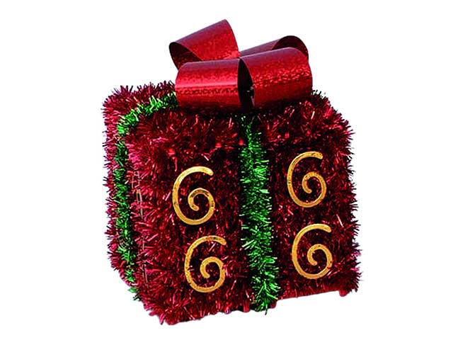 Pacco regalo 13cm rosso ap-47993