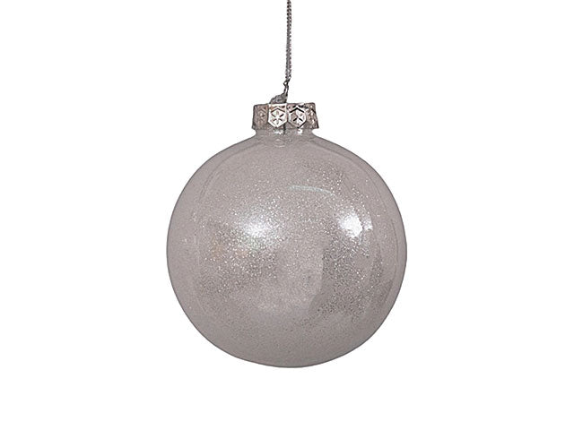 Sfera 80mm bianca brillante pl-67046