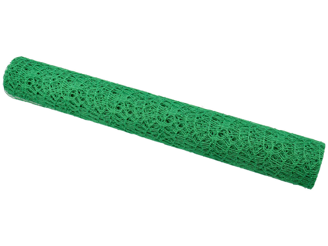 Rotolo a rete larga per fiori verde smeraldo in plastica 48cmx5mt - Arte in Fiore