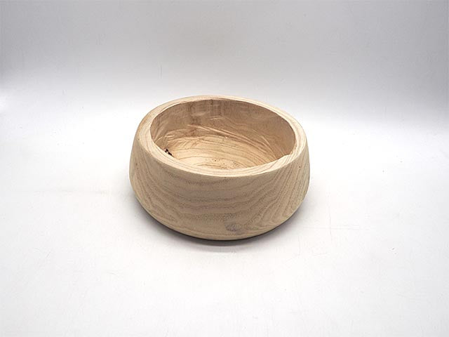 Ciotola legno naturale spazzolata h.8xd.20cm