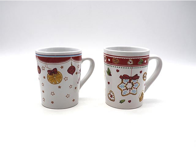 Tazza sfondo bianco 10,8x13/diam.8,9cm dis. dolcetti