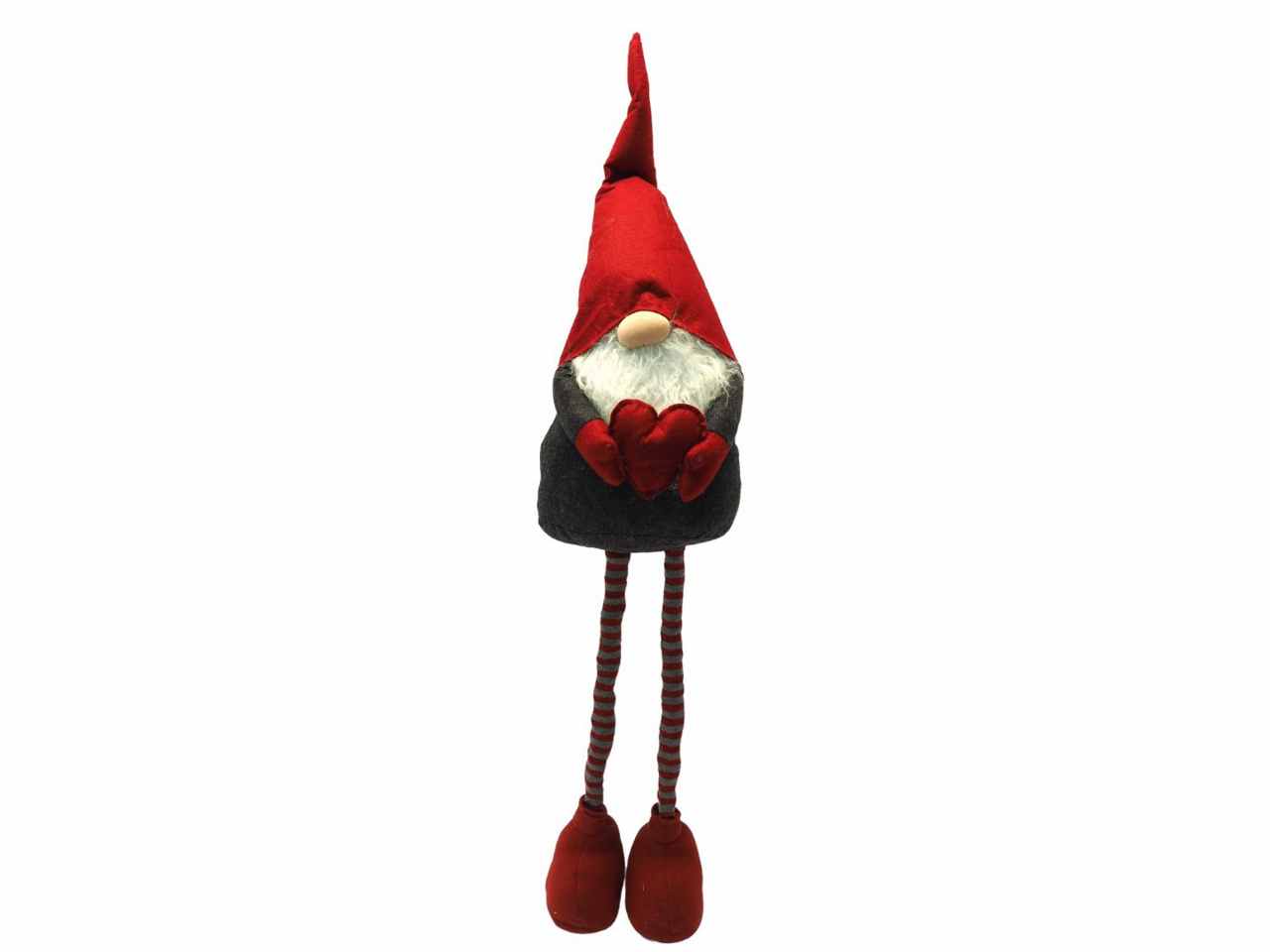 Gnomo veste panno estensibile 81/120cm rosso