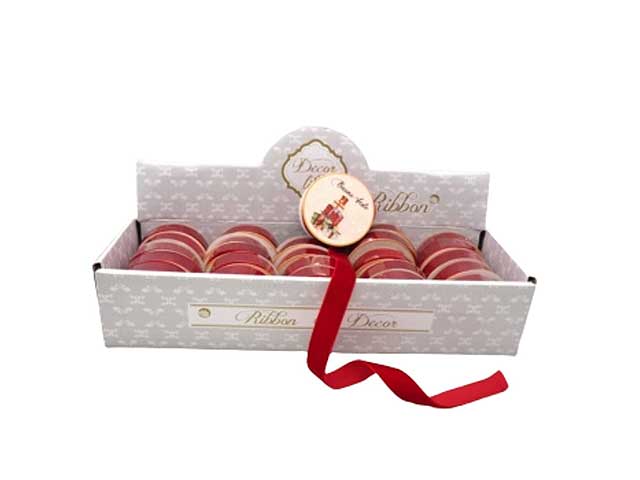 Rotolo nastro velluto 2x270cm rosso