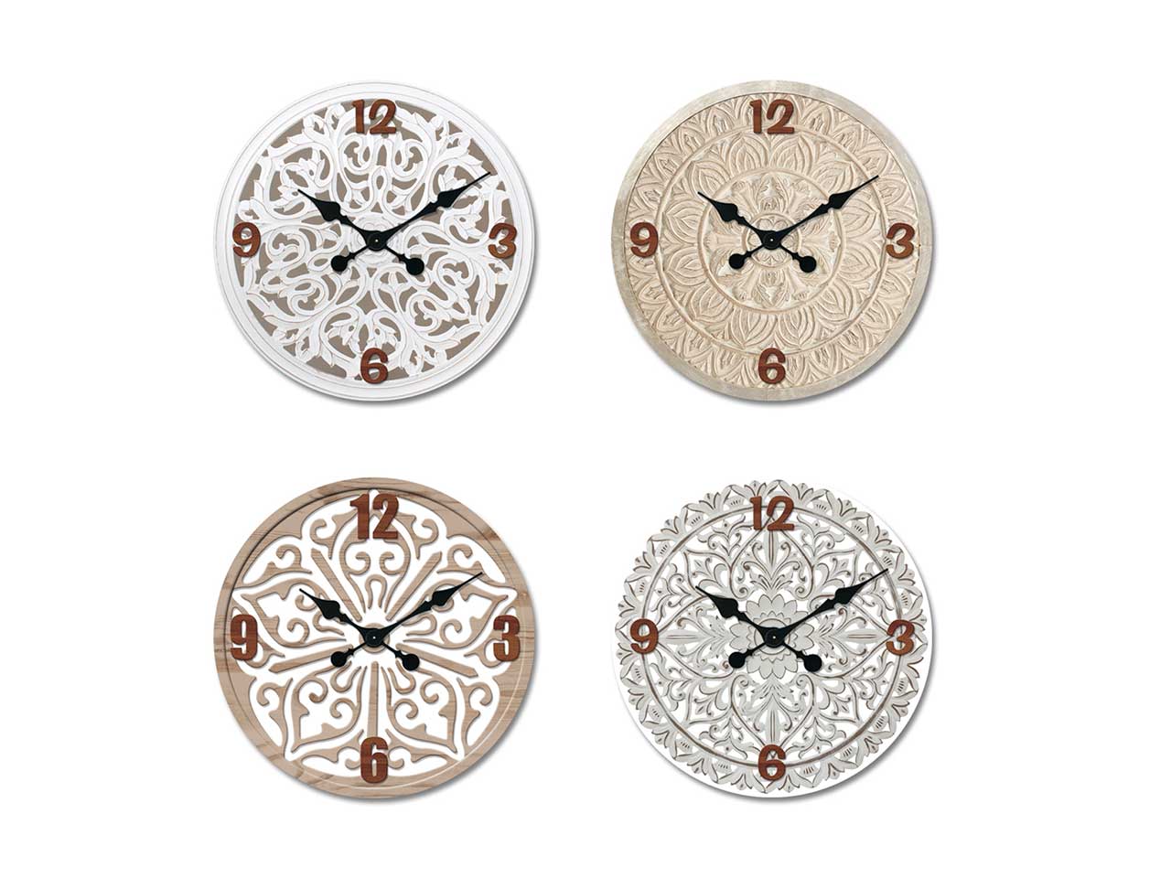 Orologio in tela 33cm assortito