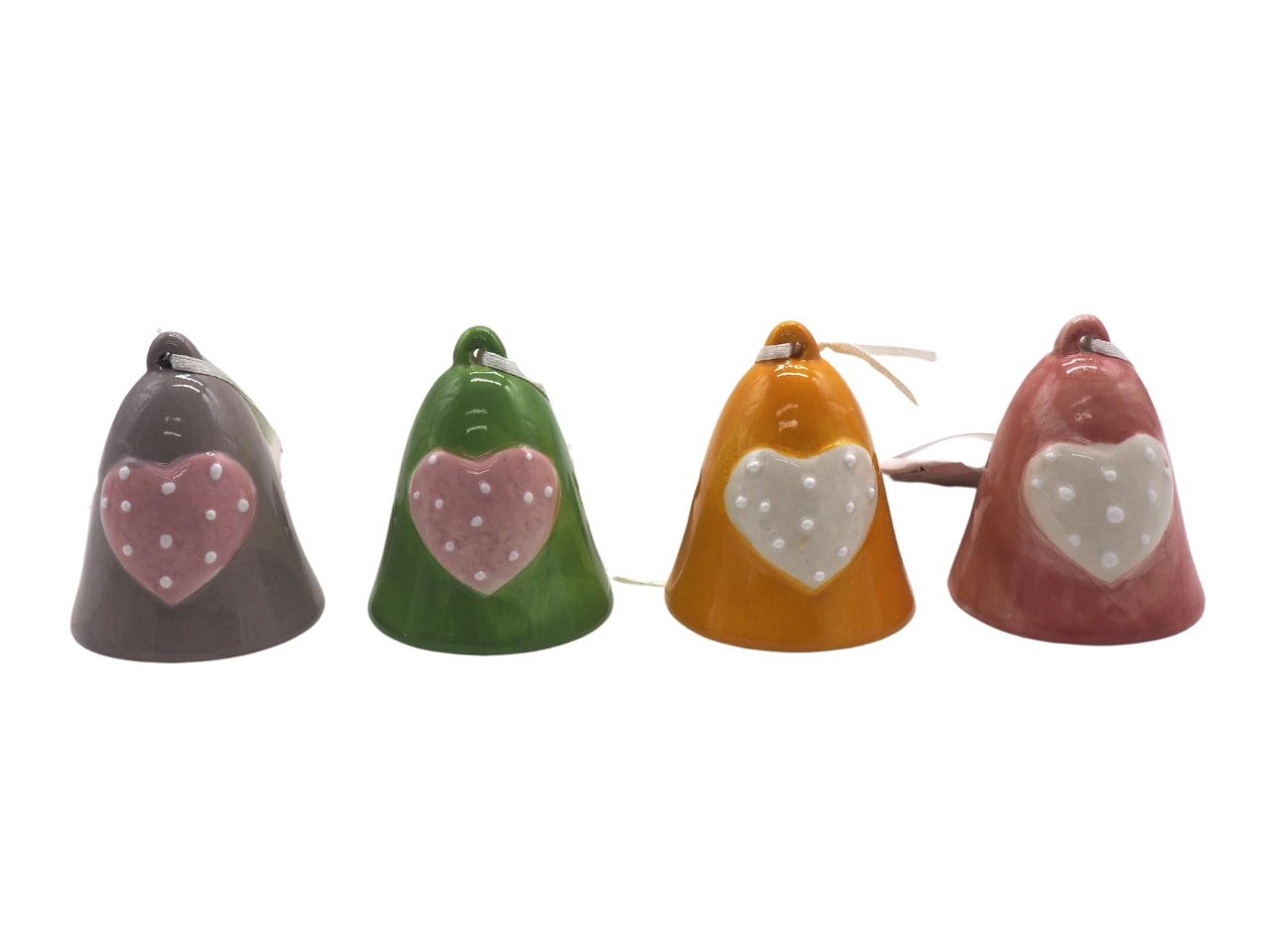 Pendente campanella piccola h.6,7xd.5,8cm assortito