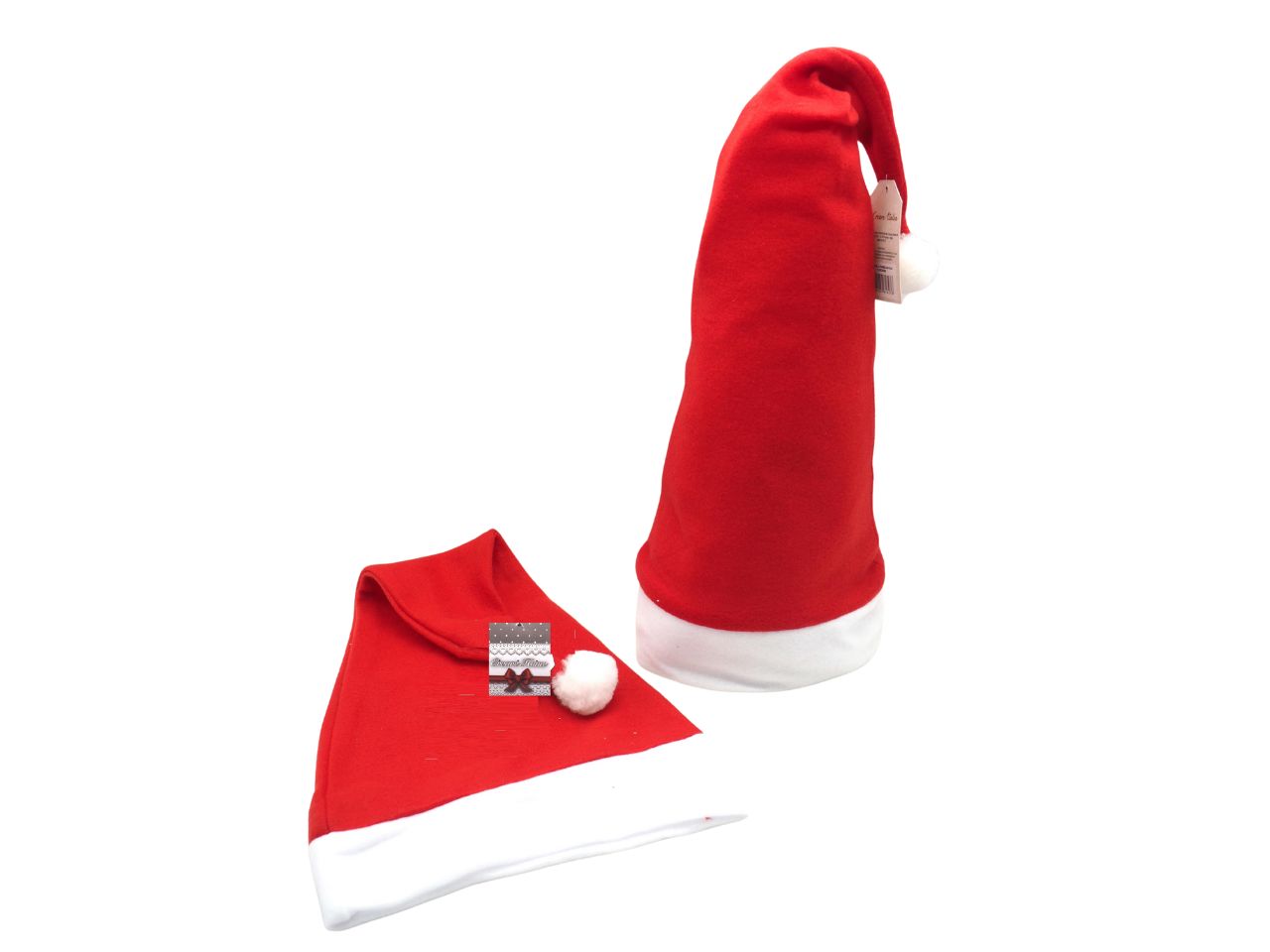 Cappello babbo natale h. 58x28cm