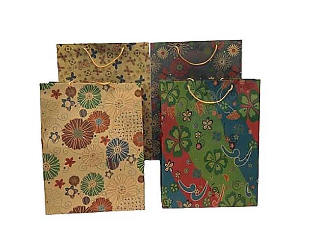 Borsa carta riciclata h.50x38x13cm