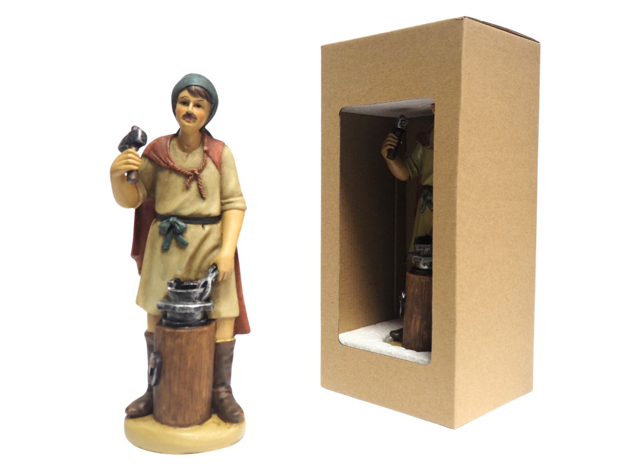 Figura fabbro h.25cm.