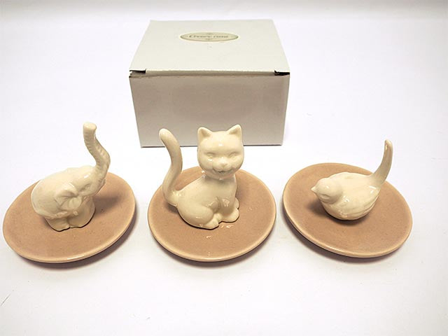 Piattino tortora c/animale 7/d.7,5cm