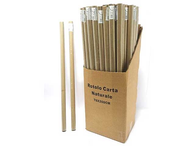 Rotolo carta per pacchi naturale gr.60 78cmx2mt