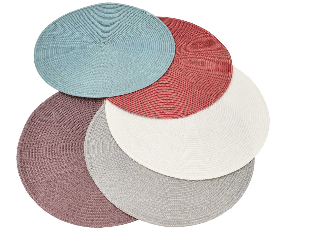 Tovaglietta tonda d.37cm 6 colori assortiti