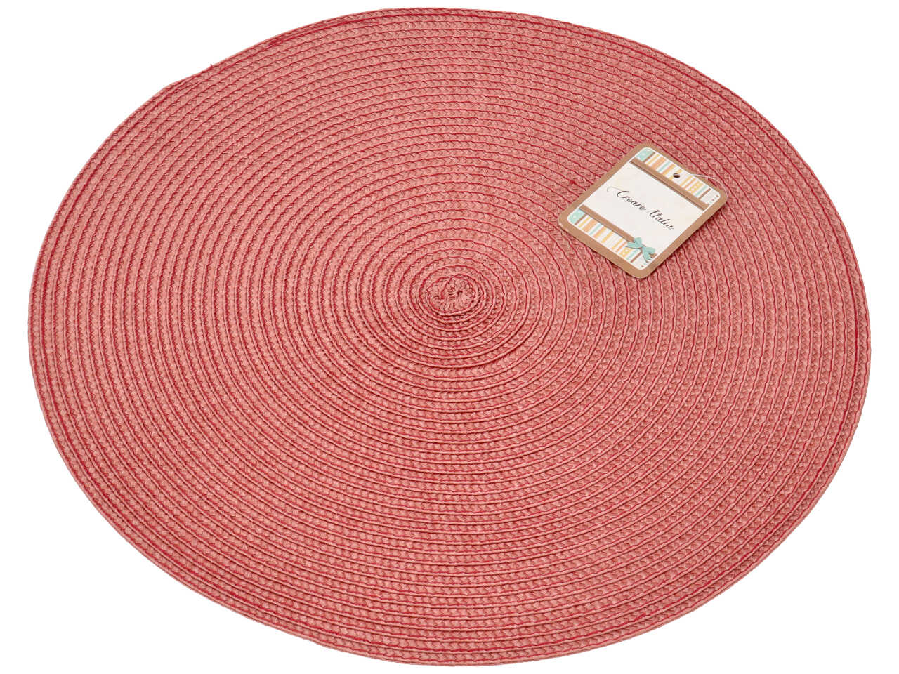 Tovaglietta tonda d.37cm 6 colori assortiti