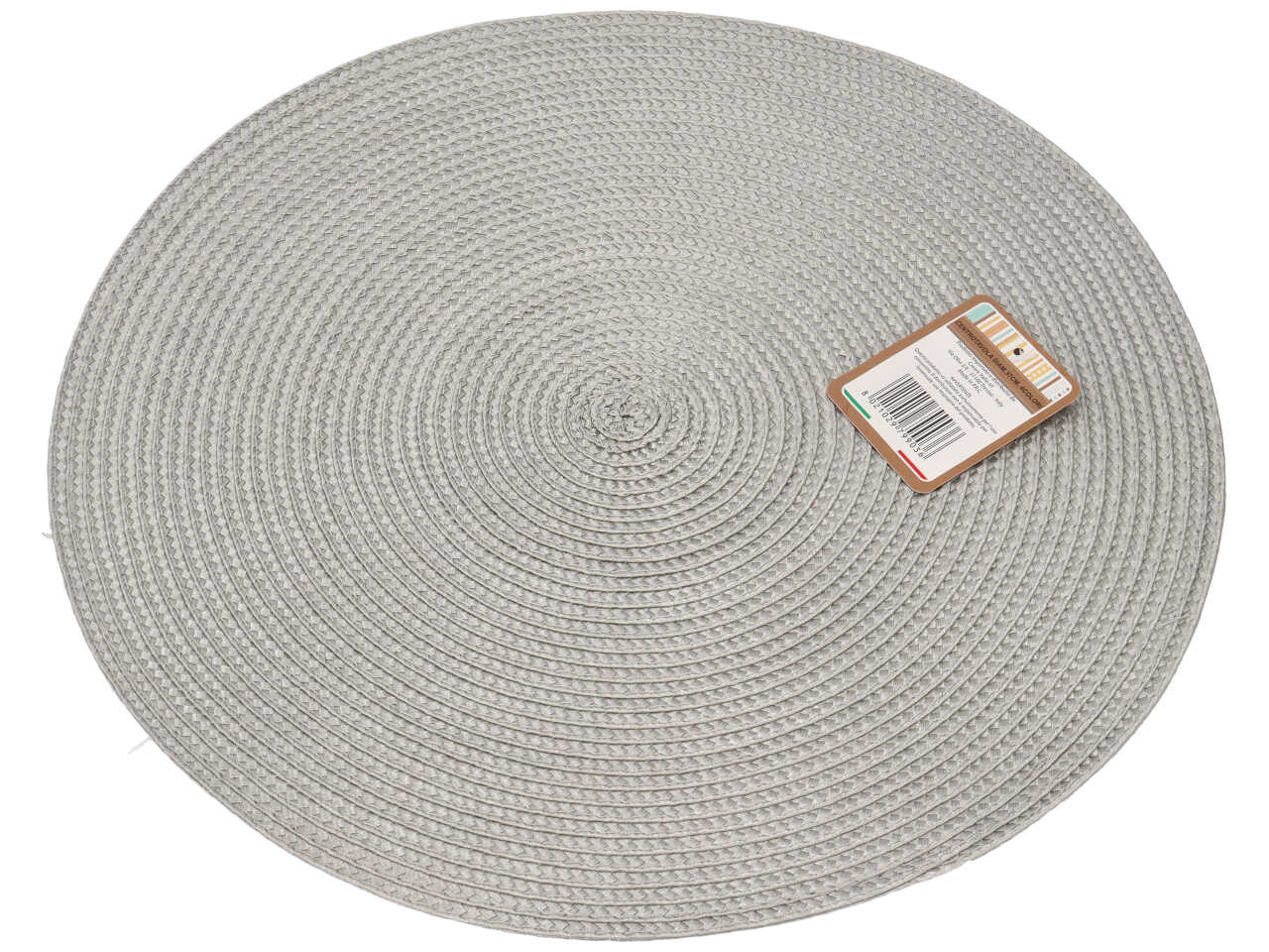 Tovaglietta tonda d.37cm 6 colori assortiti