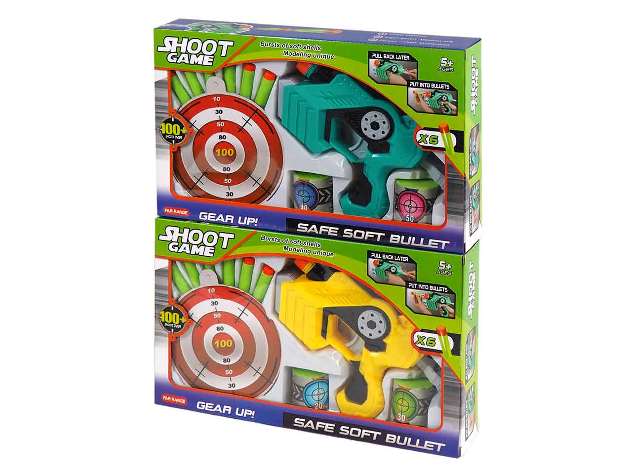 Pistola shoot game 34x22cm