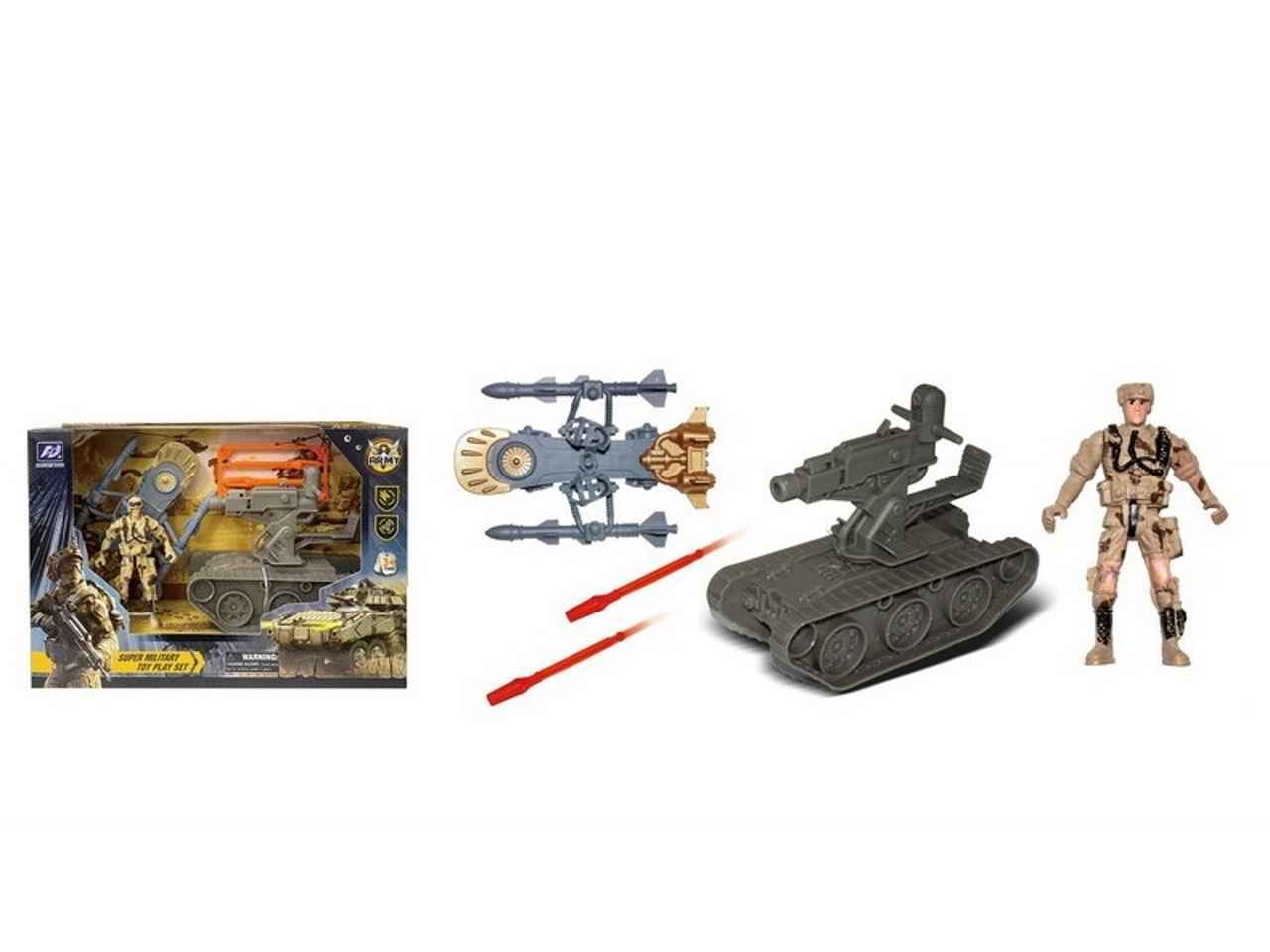 Set mezzi militari army 25x6.5x17cm