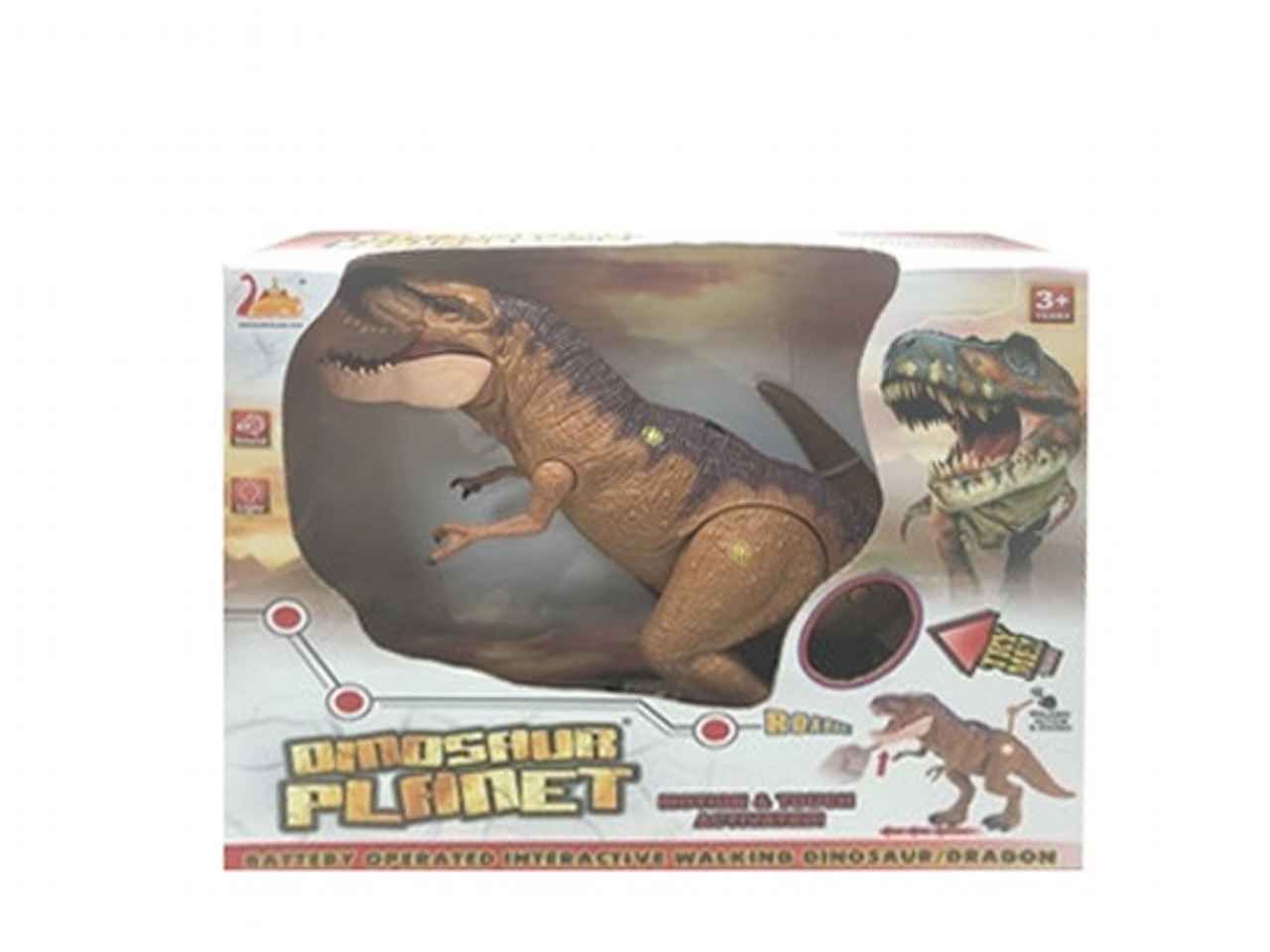 Dinosauro luce e suono 36x12x30.5cm