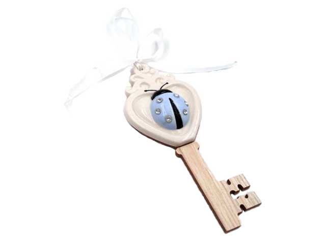 Chiave coccinella blu 4914b