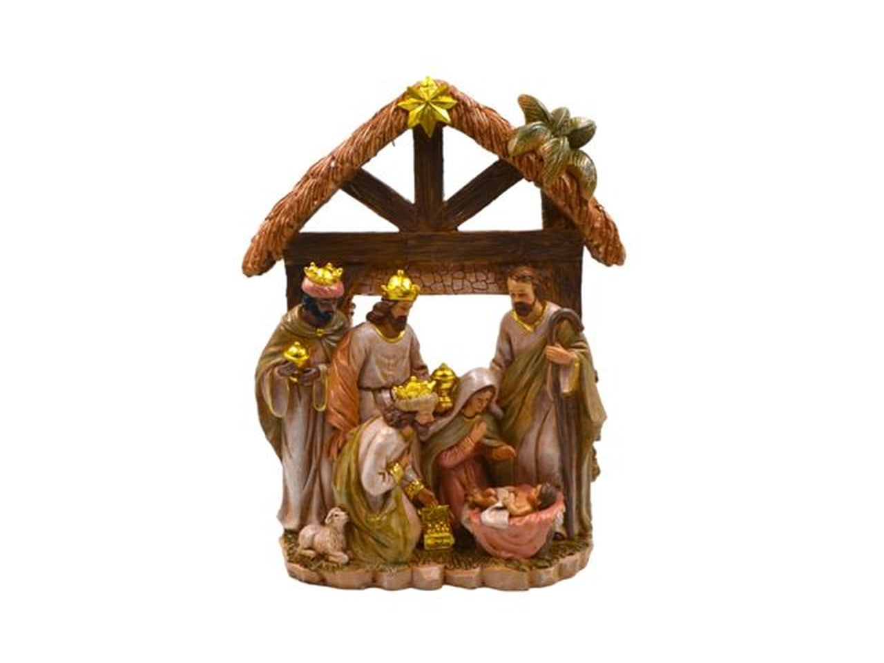 Nativita' in resina 27x35cm