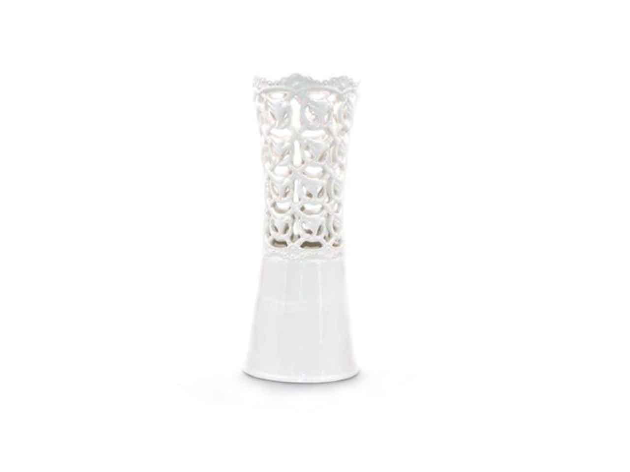 Vaso in ceramica traforato