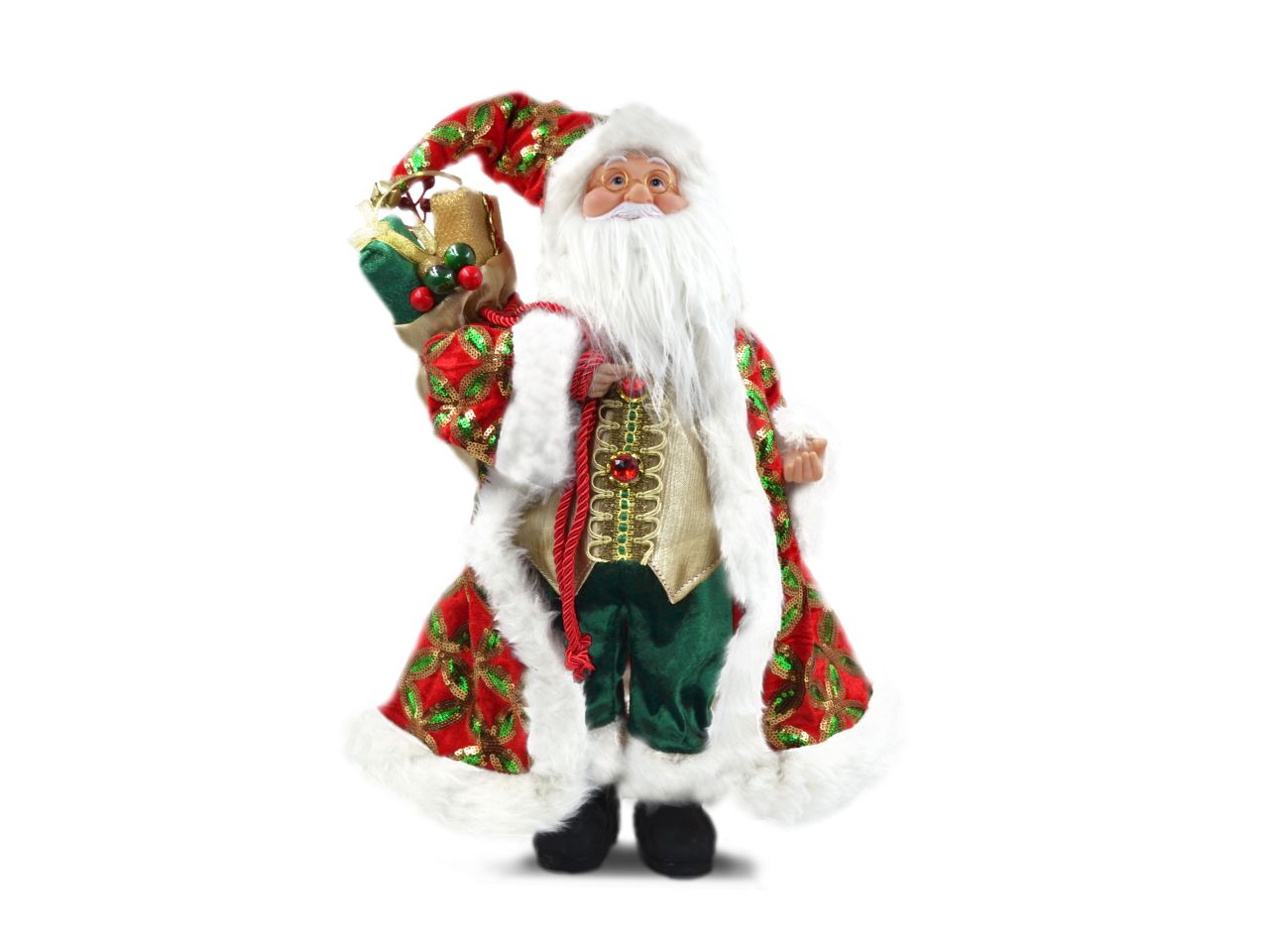 Babbo natale carillon misura 50cm