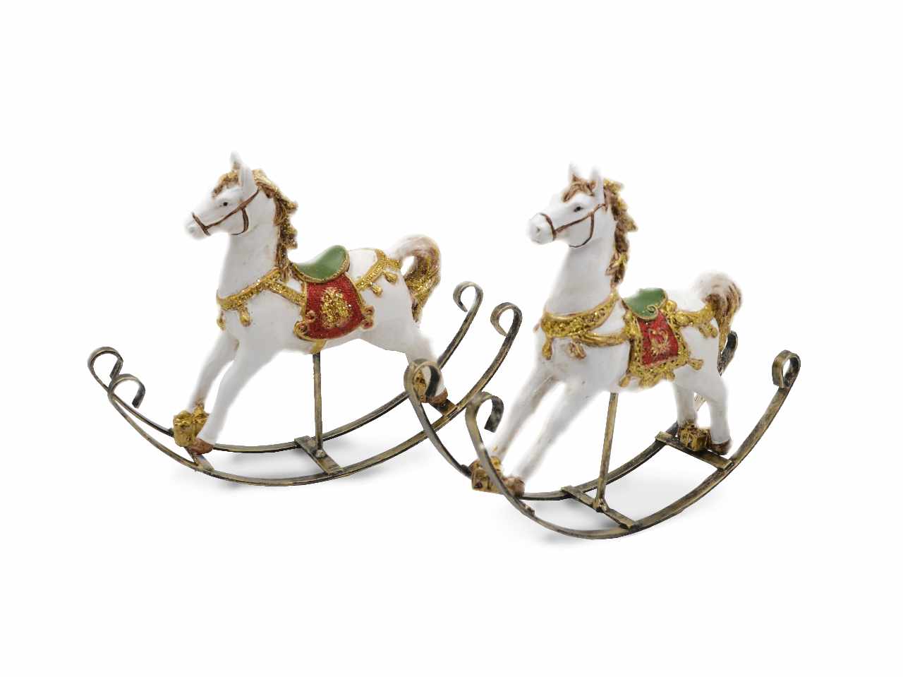 Cavallo in resina 18x21cm