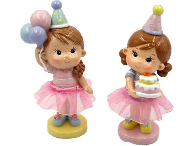 Bambolina resina grande 18cm k19901